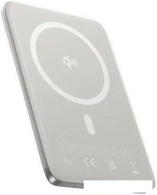 Внешний аккумулятор Baseus PicoGo AM41 Ultra-Slim Qi2 Magnetic Power Bank 10000mAh (титановый)