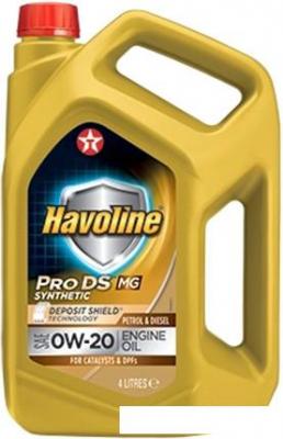 Моторные масла Texaco Havoline ProDS MG 0W-20 4л