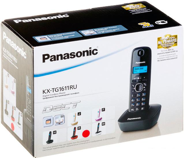 Радиотелефон Panasonic KX-TG1611RUR