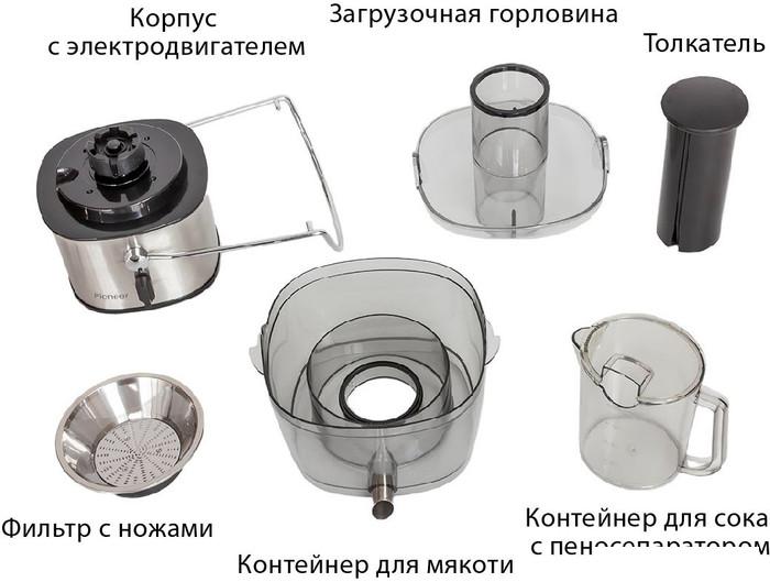 Соковыжималка Pioneer JC2050