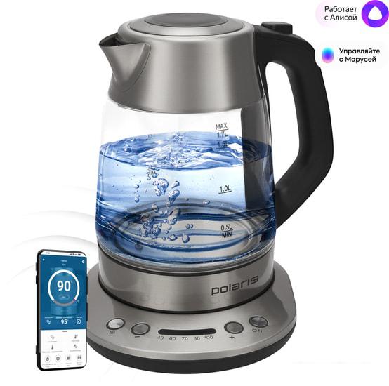 Электрический чайник Polaris PWK 1775CGLD Wi-Fi IQ Home
