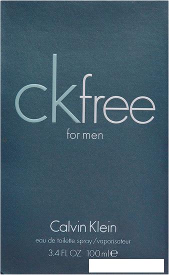 Туалетная вода Calvin Klein Ck Free for Men EdT (100 мл)