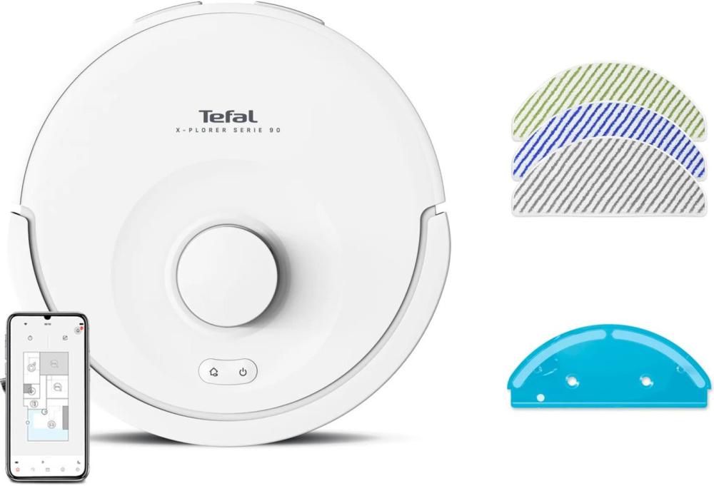 Робот-пылесос Tefal X-PLORER Serie 90 Animal &amp; Allergy RG8777WH