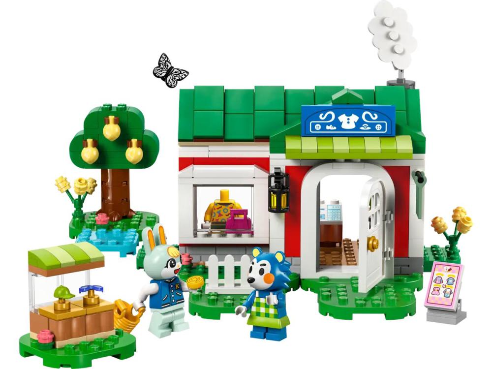 Конструктор LEGO Animal Crossing Магазин одежды сестер Эбл 77055
