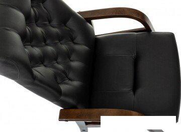 Офисные кресла и стулья Бюрократ T-9928WALNUT-CF/B (черный)