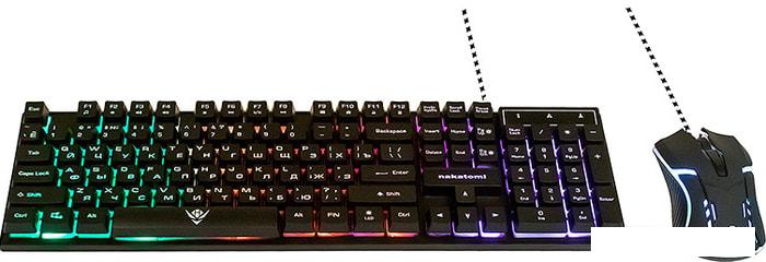 Игровой набор Nakatomi KMG-2305U (черный)