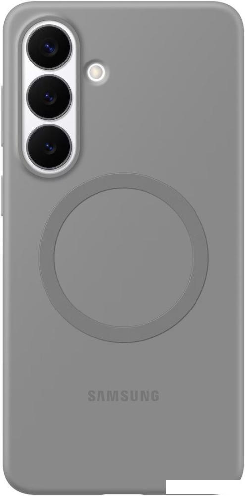 Чехол для телефона Samsung Silicone Magnet Case для Samsung Galaxy S26+ (серый)