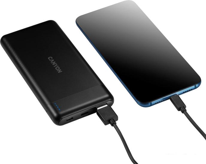 Внешний аккумулятор Canyon PB-107 10000mAh (черный)