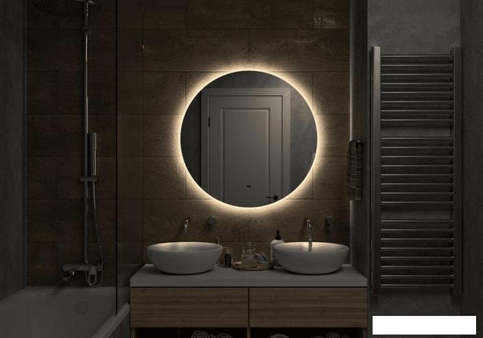 Континент Зеркало Ajour LED D800
