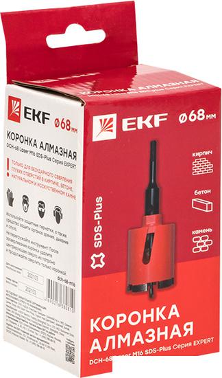 Коронка EKF Expert DCH-68 Laser M16