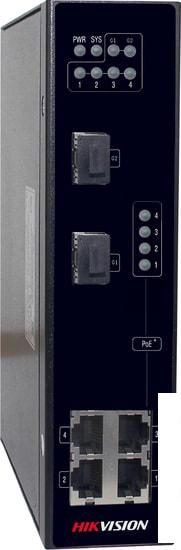 Неуправляемый коммутатор Hikvision DS-3T0306P