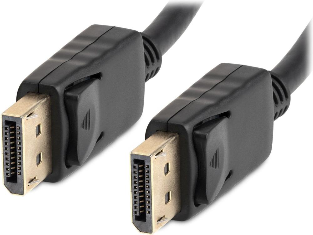 Кабель Buro BU-DP2.0-2M DisplayPort - DisplayPort (2м, черный)