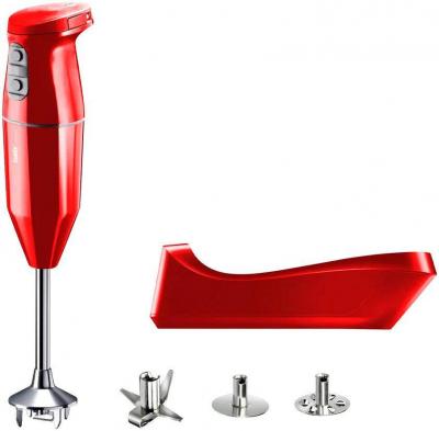 Погружной блендер Bamix Cordless Plus (красный)
