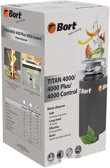 Измельчитель пищевых отходов Bort Titan 4000 (Control)