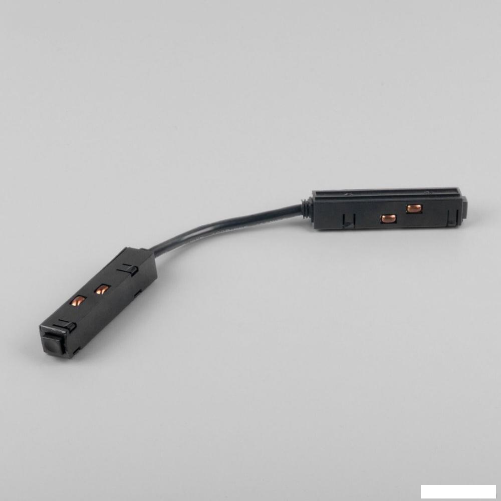 Коннектор питания шинопровода Elektrostandard Slim Magnetic гибкий 85099/00 a057214 (черный)