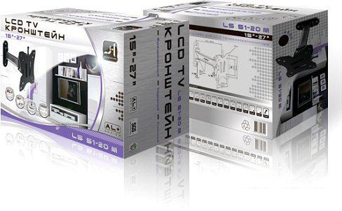 Кронштейн для телевизора Trone LS 51-20M (черный)