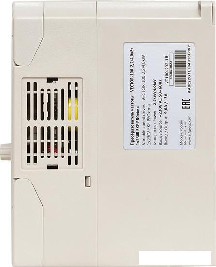 Частотный преобразователь EKF PROxima VT100-2R2-1B