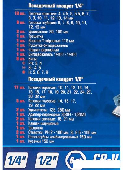 Универсальный набор инструментов FORSAGE F-4603-5 (69 предметов)