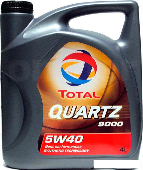Моторное масло Total Quartz 9000 5W-40 SN/CF 4л