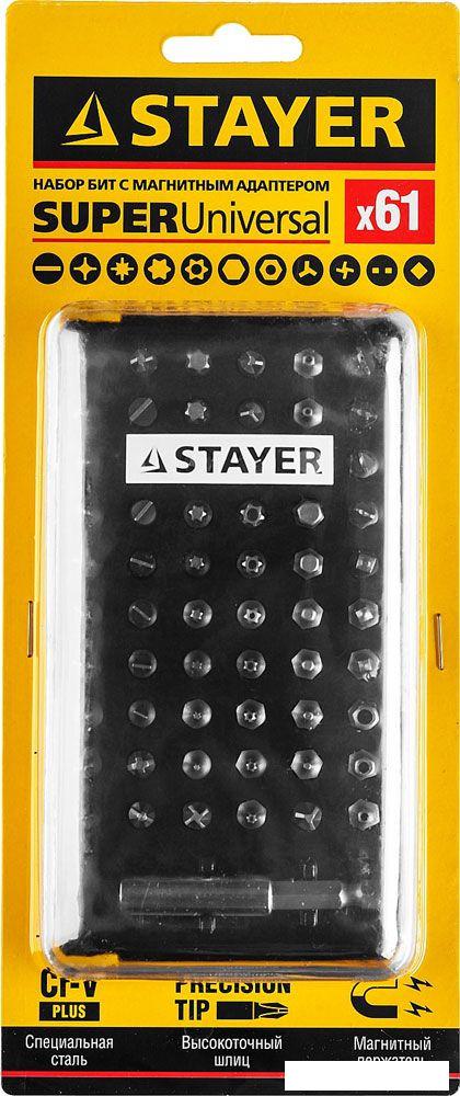 Набор бит Stayer Master 26084-H61