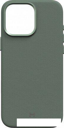 Чехол для телефона Magssory Eco Leather Case Khaki для iPhone 16 Pro Max CLT029k