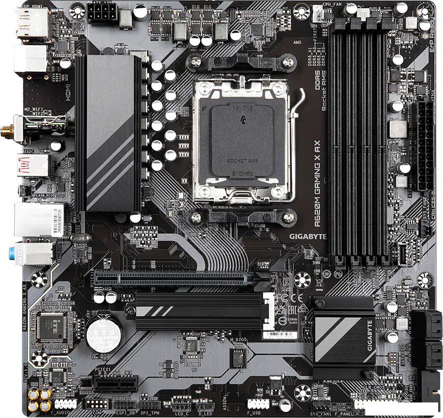 Материнская плата Gigabyte A620M Gaming X AX (rev. 1.0)