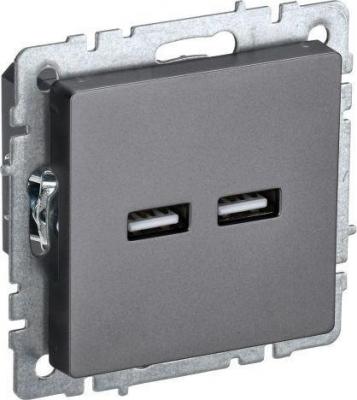 Розетки, выключатели IEK Brite BR-U21-D31-K46