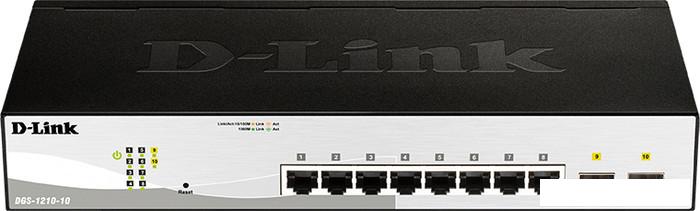 Настраиваемый коммутатор D-Link DGS-1210-10/F1A