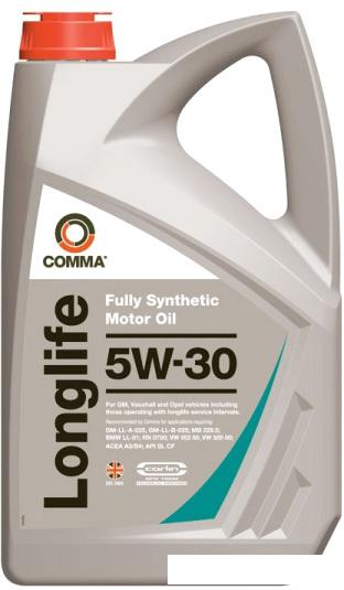 Моторное масло Comma Long Life 5W-30 4л