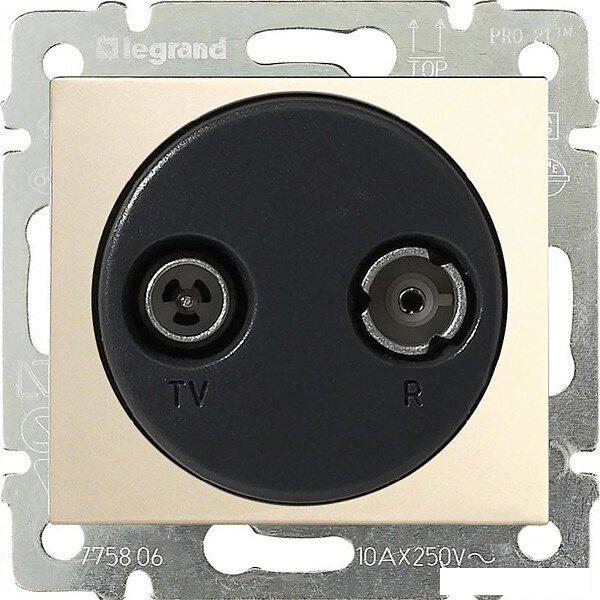 Розетка телевизионная Legrand Valena 774332 (слоновая кость)