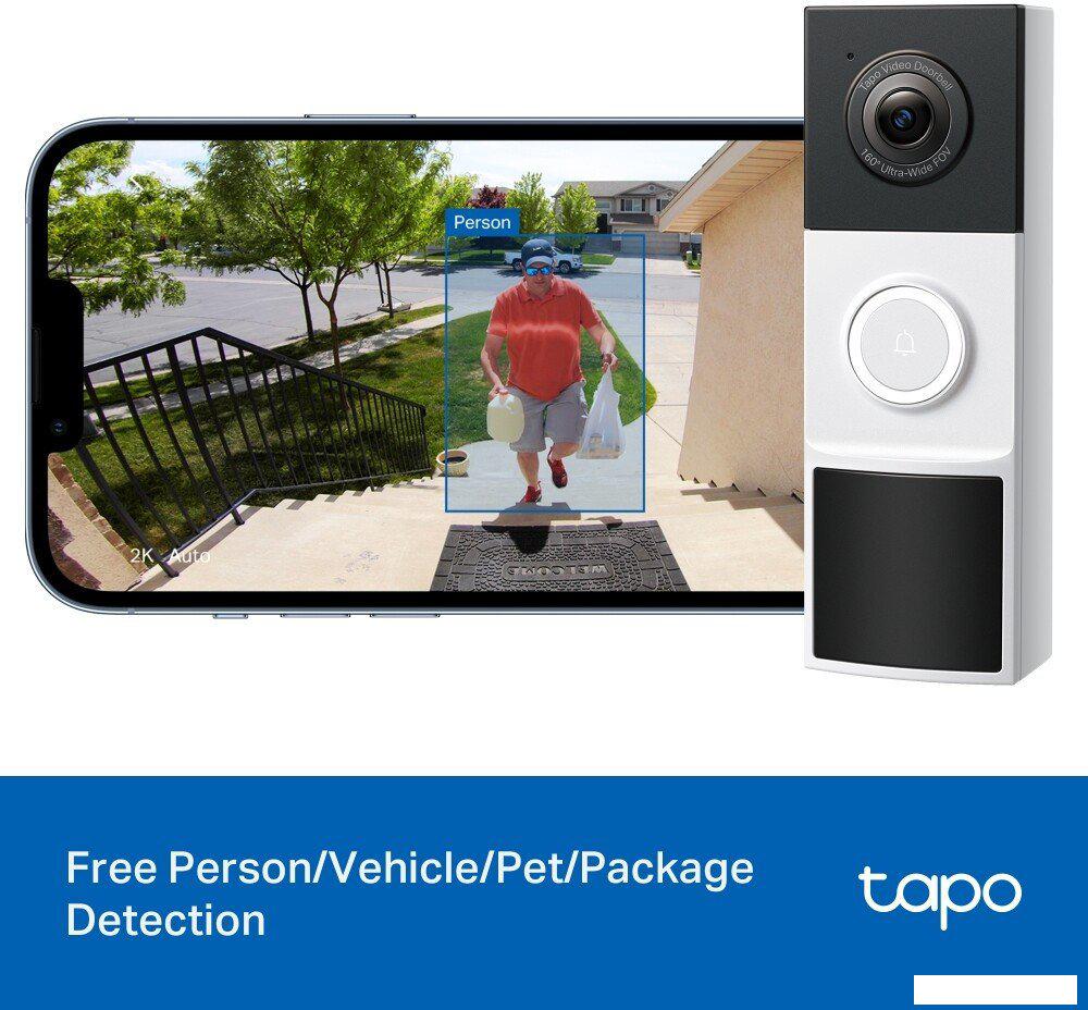 Умный дверной звонок TP-Link Tapo D210