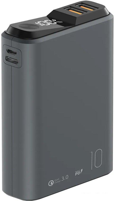 Внешний аккумулятор Olmio QS-10 10000mAh (темно-серый)