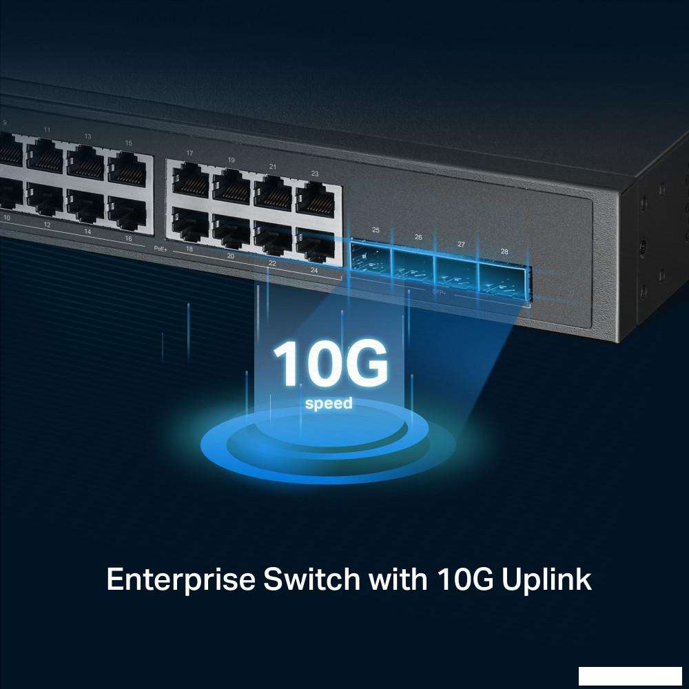 Управляемый коммутатор 2-го уровня TP-Link TL-SG3428XPP-M2
