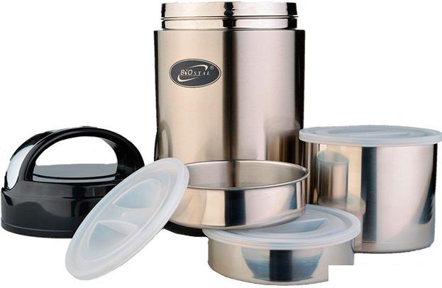 Термос для еды БИОСТАЛЬ NR-2000 Stainless Steel
