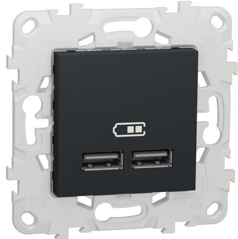 Розетка компьютерная Schneider Electric Unica NU541854