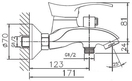 Смеситель Haiba HB6001