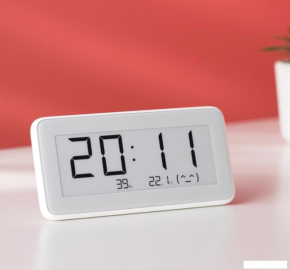 Термогигрометр Xiaomi Temperature and Humidity Monitor Clock LYWSD02MMC (международная версия)