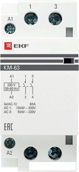 Контактор EKF PROxima km-2-63-20