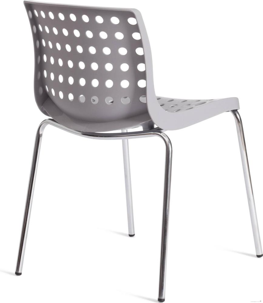 Стул TetChair Skalberg mod. C-084-A (серый/хром)