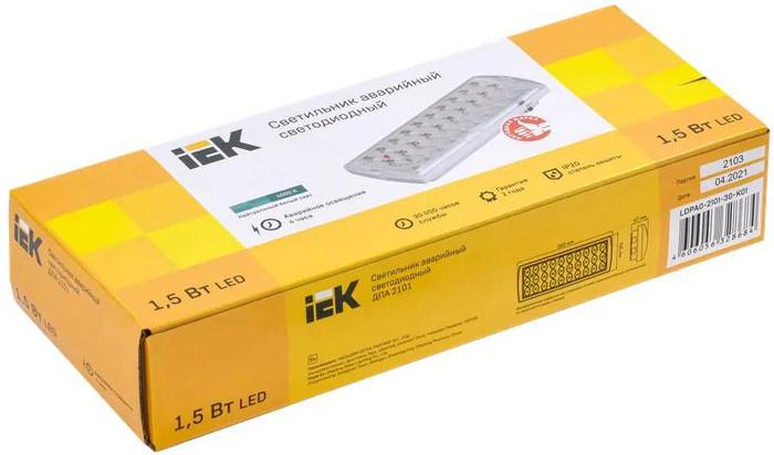 Светильник IEK ДПА 2101 LDPA0-2101-30-K01