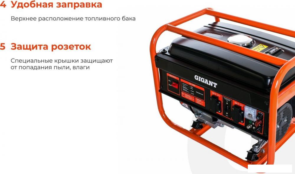 Бензиновый генератор Gigant GGL-2900