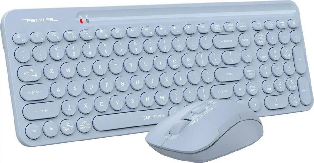 Офисный набор A4Tech Fstyler FG3300 Air2 (синий)