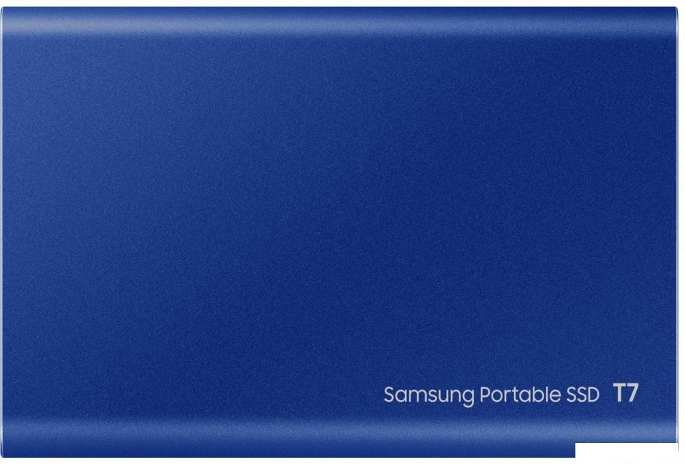 Внешний накопитель Samsung T7 2TB (синий)