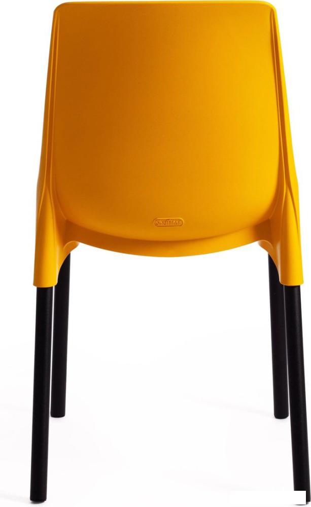 Кемпинговая мебель TetChair Genius металл/пластик (2шт, желтый/черные ножки)