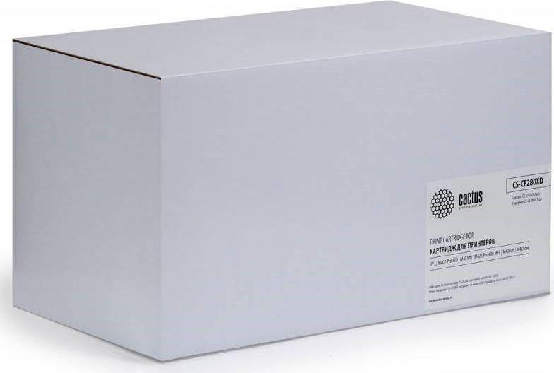 Картриджи для принтеров и МФУ CACTUS CS-CF280XD (аналог HP CF280XD)