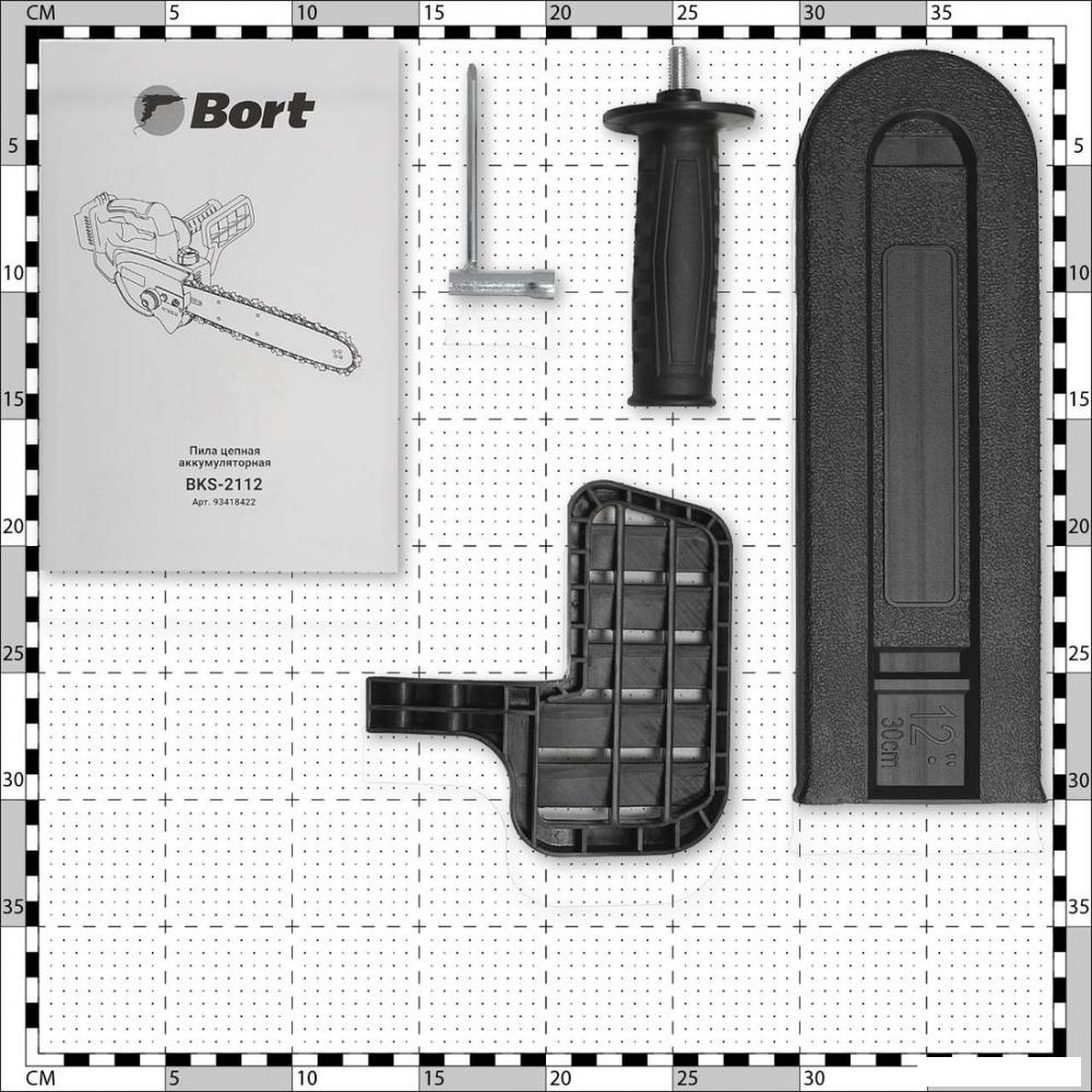 Аккумуляторная пила Bort BKS-2112 93418422 (без АКБ)