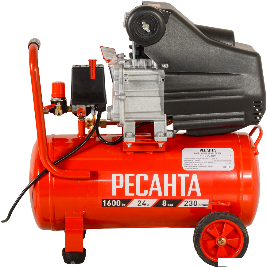 Компрессор Ресанта КП-24/230М 74/7/1