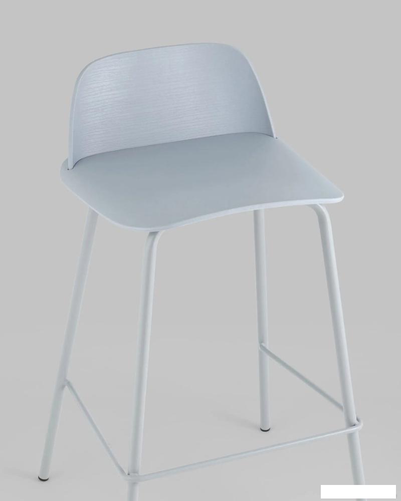Стул Stool Group Mist полубарный (серо-голубой)