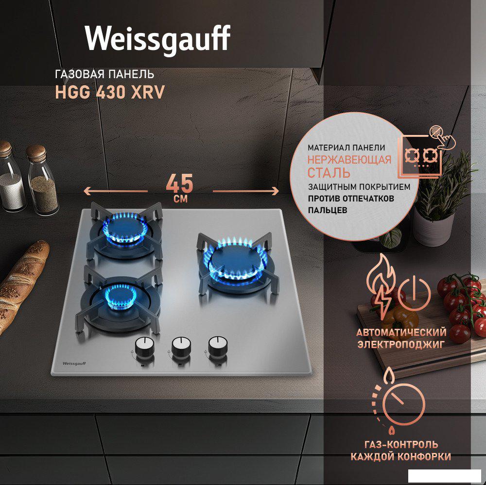Варочные панели Weissgauff HGG 430 XRV