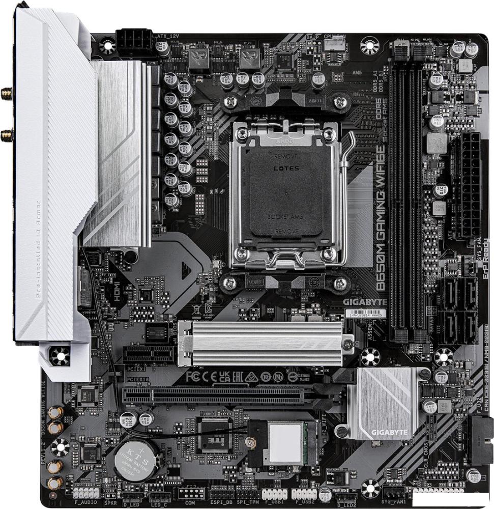 Материнская плата Gigabyte B650M Gaming WiFi6E (rev. 1.2)